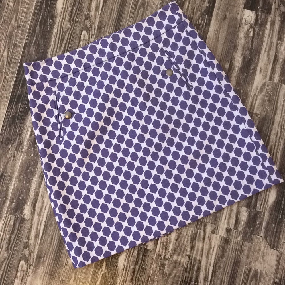 Ann Taylor Loft size 2 Small dressy pattern skirt